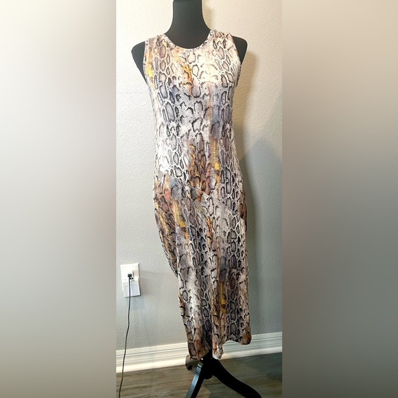 Rachel Rachel Roy Snake Print Cocktail Body-con Dress X Small - Picture 3 of 6
